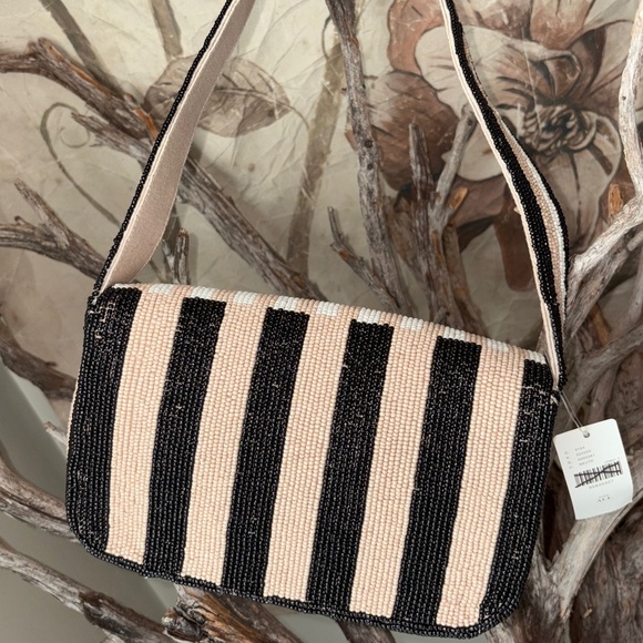 Anthropologie Fiona Beaded Bag:  Geometric Edition - Picture 2 of 2